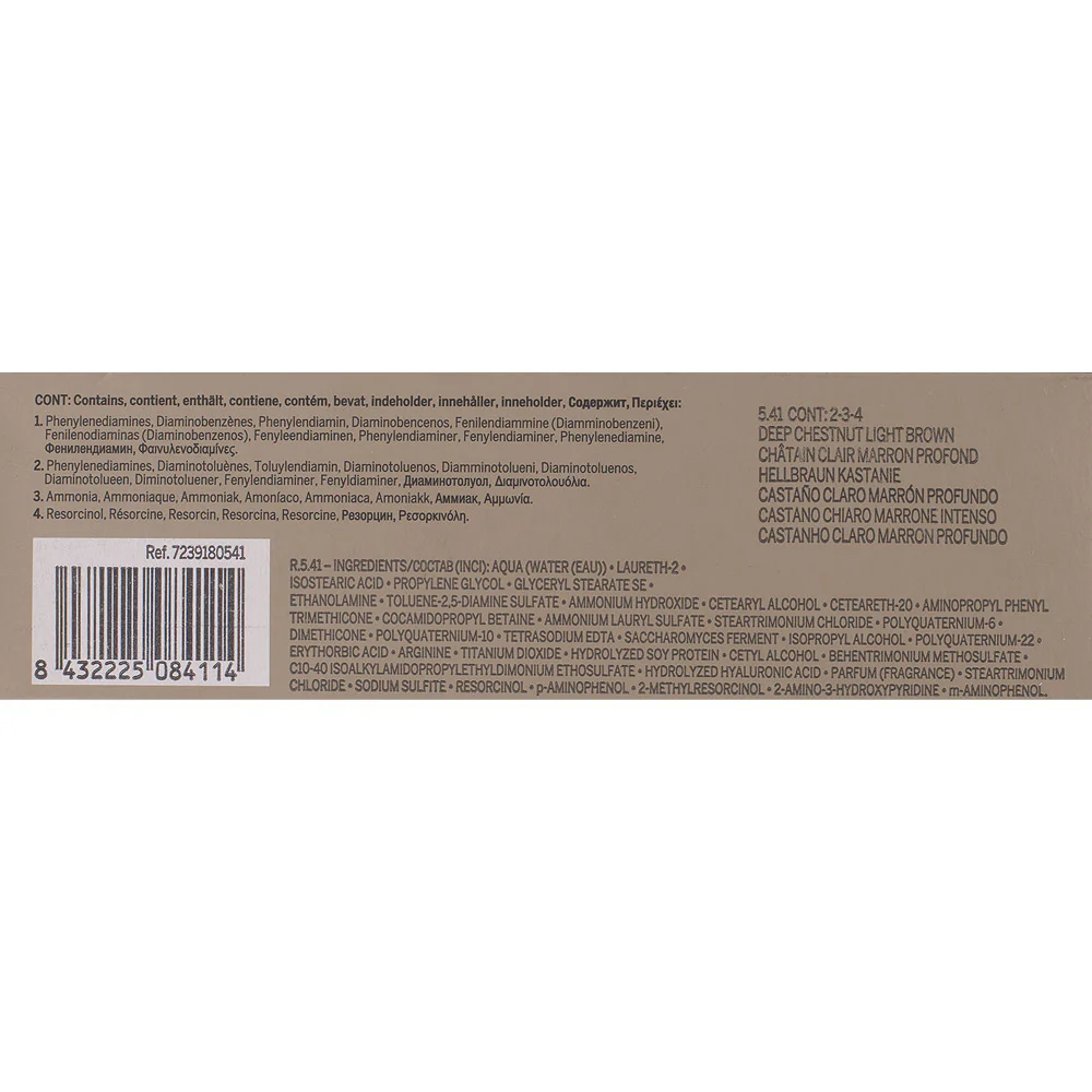 Revlon Professional Revlonissimo Colorcosmetique 5.41 Deep Chestnut Light Brown 60ml - colorazione permanente - Image 2