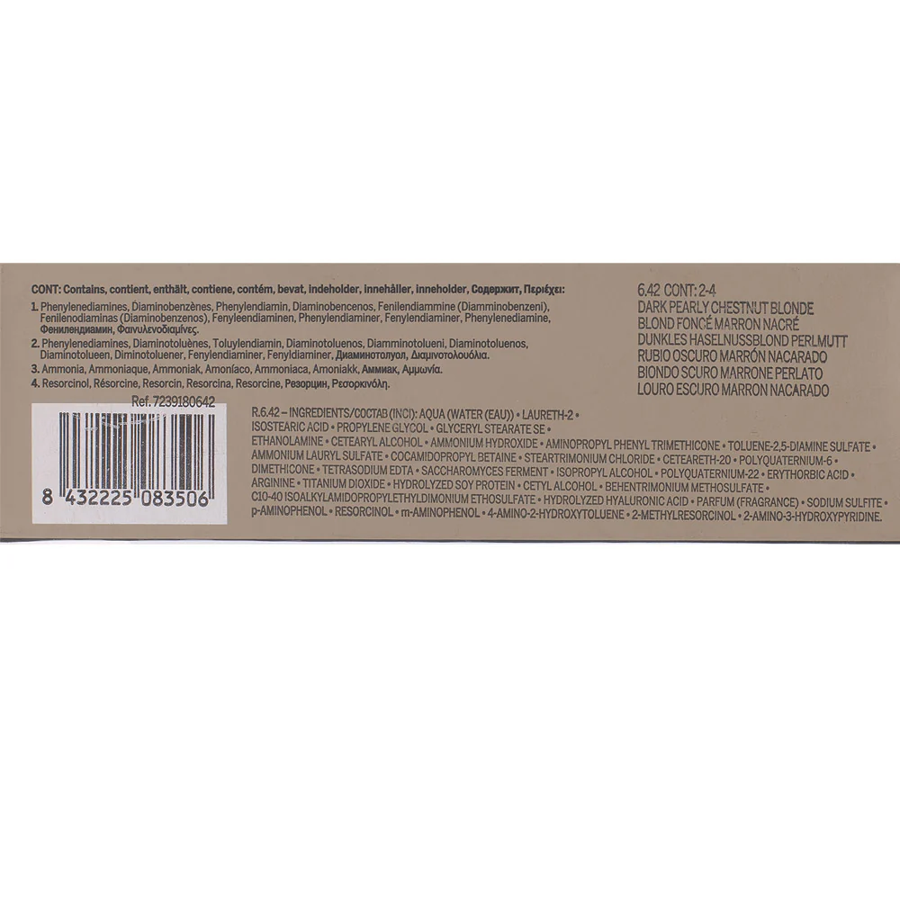 Revlon Professional Revlonissimo Colorcosmetique 6.42 Dark Pearly Chestnut Blonde 60ml - colorazione permanente - Image 2