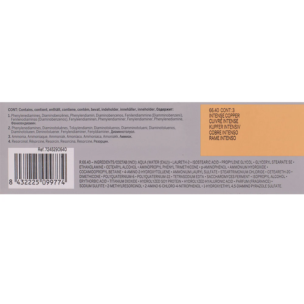 Revlon Professional Revlonissimo Colorcosmetique 66.40 Intense Copper 60ml - colorazione permanente - Image 2