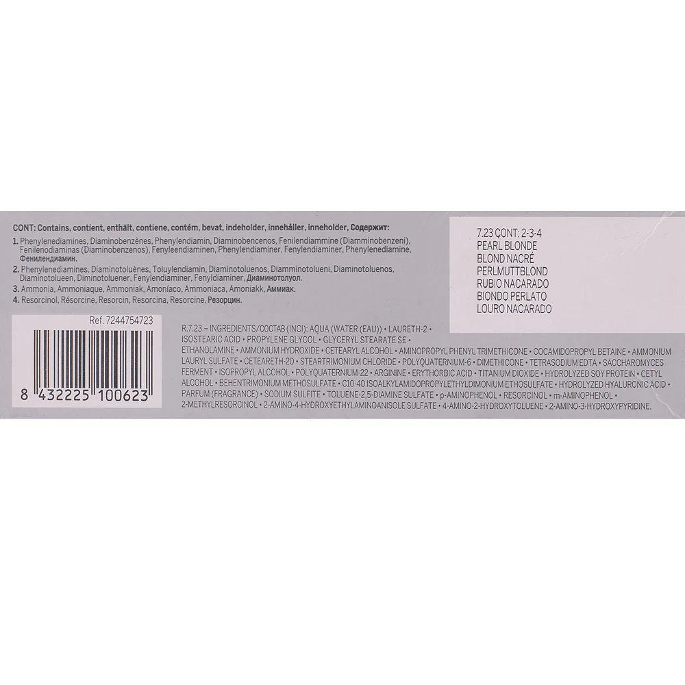 Revlon Professional Revlonissimo Colorcosmetique 7.23 Pearl Blonde 60ml  - colorazione permanente - Image 2