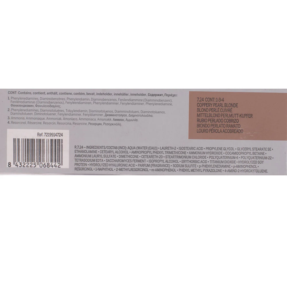 Revlon Professional Revlonissimo Colorcosmetique 7.24 Coppery Pearl Blonde 60ml - colorazione permanente - Image 2
