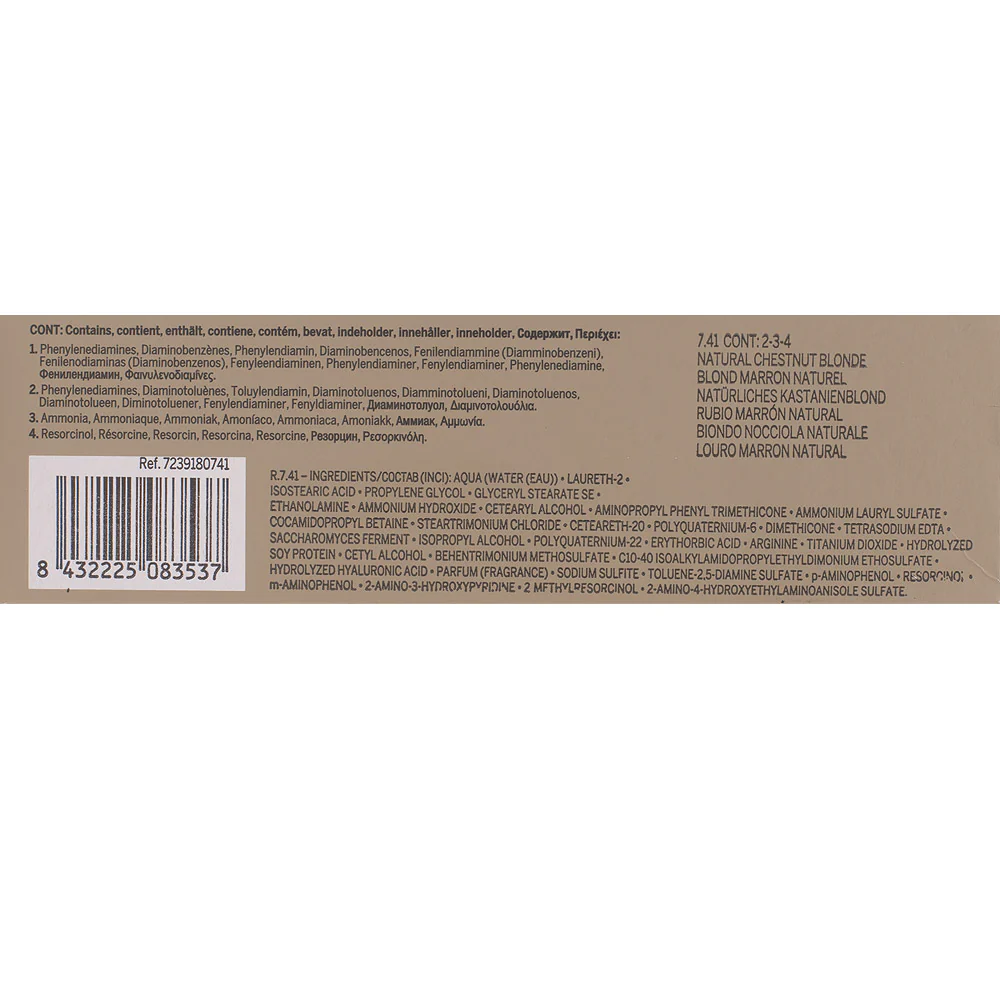 Revlon Professional Revlonissimo Colorcosmetique 7.41 Natural Chestnut Blonde 60ml - colorazione permanente - Image 2