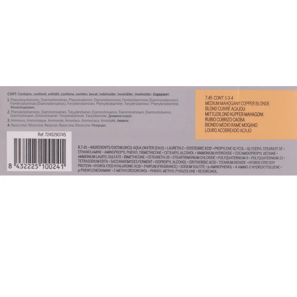 Revlon Professional Revlonissimo Colorcosmetique 7.45 Medium Mahogany Copper Blonde 60ml - colorazione permanente - Image 2