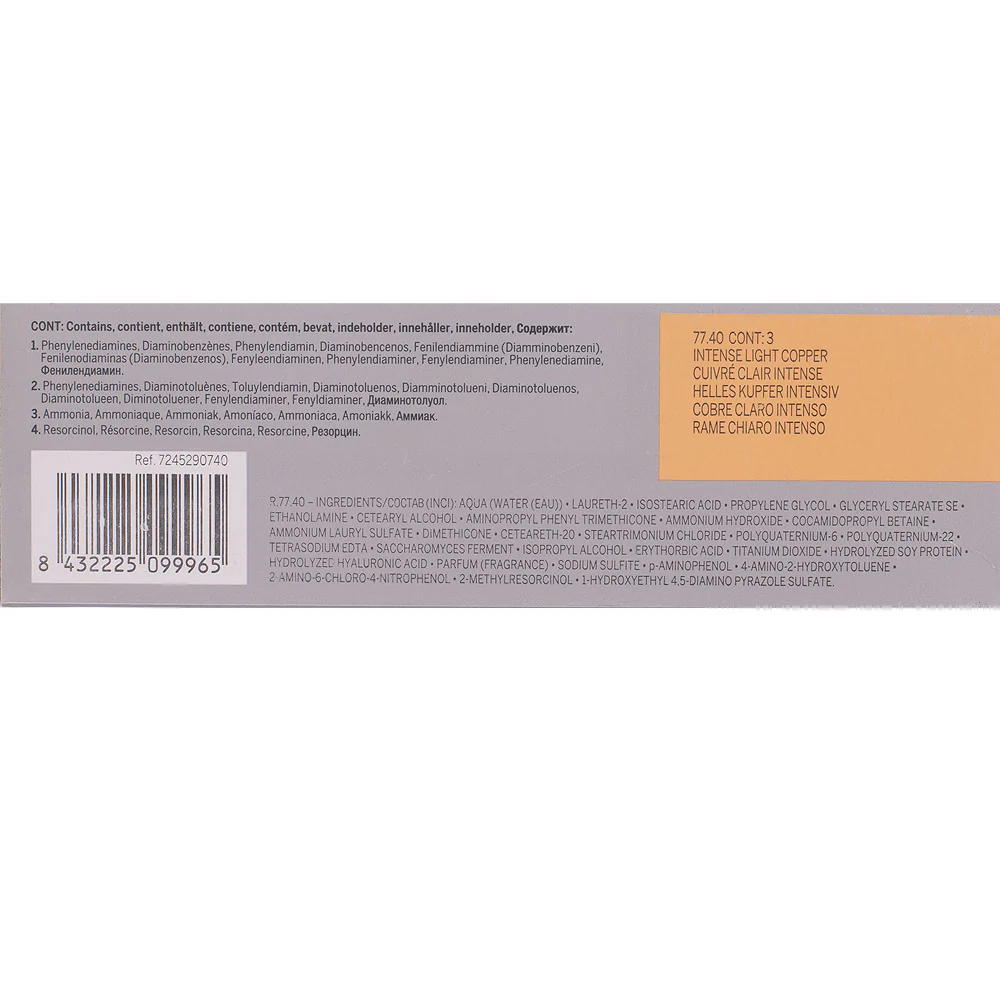 Revlon Professional Revlonissimo Colorcosmetique 77.40 Intense Light Copper 60ml - colorazione permanente - Image 2