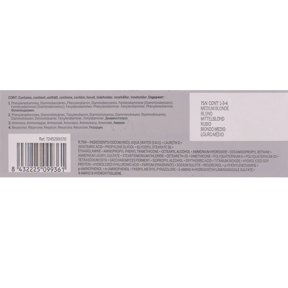 Revlon Professional Revlonissimo Colorcosmetique 7SN Medium Blonde 60ml  - colorazione permanente - Image 2