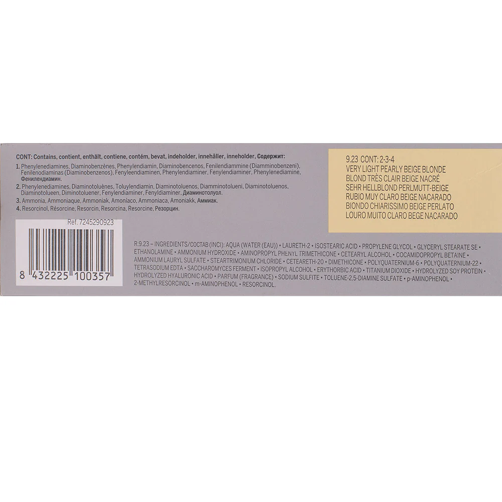 Revlon Professional Revlonissimo Colorcosmetique 9.23 Very Light Pearly Beige Blonde 60ml - colorazione permanente - Image 2