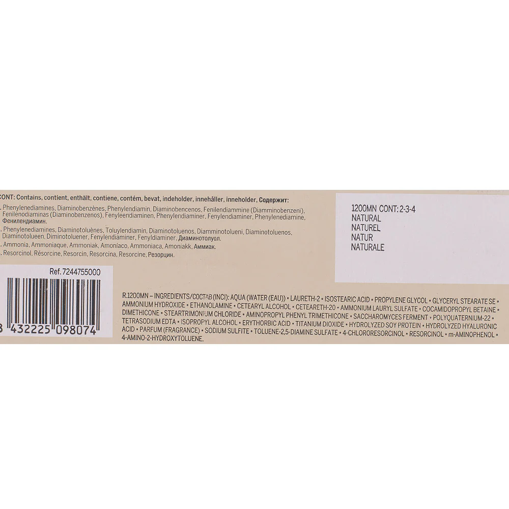 Revlon Professional Revlonissimo Colorcosmetique High Lift 1200MN Natural 60ml - colorazione permanente - Image 2