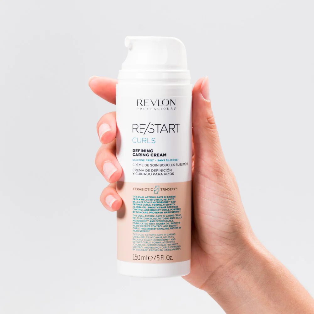 Revlon Restart Hydration Curl Definer Caring Cream 150ml - crema per capelli ricci - Image 2