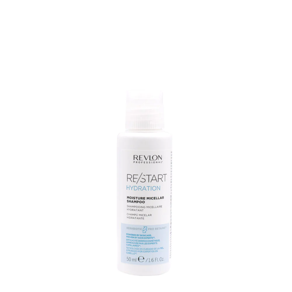 Revlon Restart Hydration Moisture Micellar Shampoo 50ml - shampoo idratante capelli secchi