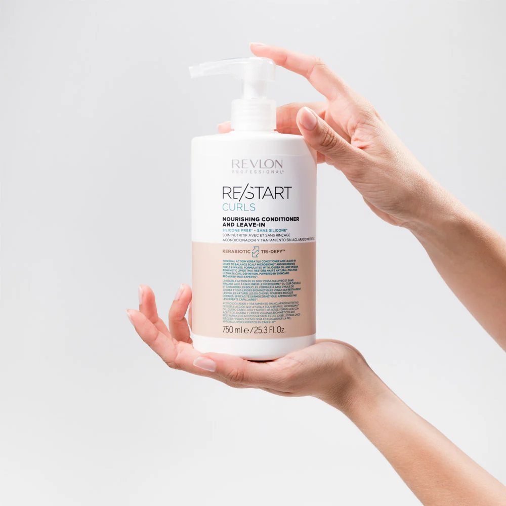 Revlon Restart Nourishing Conditioner Leave In 750ml - balsamo per capelli ricci - Image 2