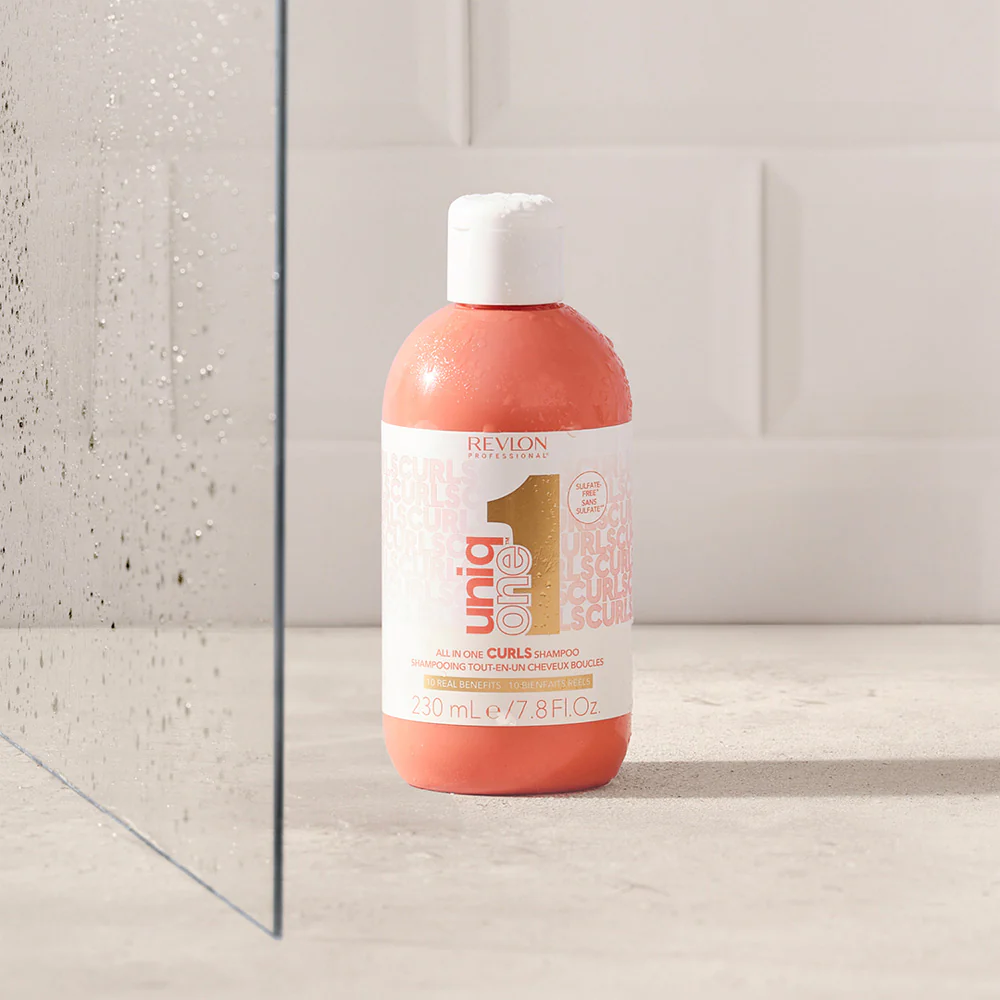 Revlon Uniq One Curls Shampoo 230ml - shampoo capelli ricci e mossi - Image 2