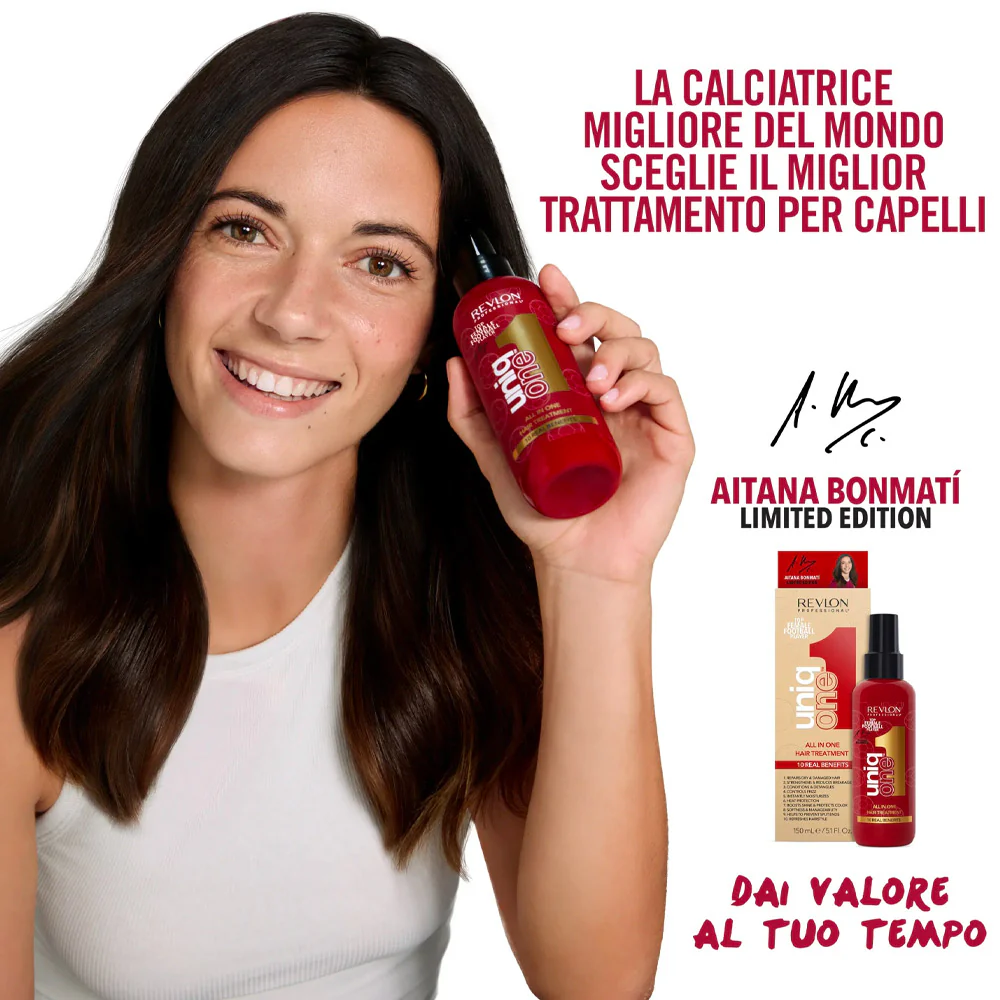 Revlon Uniqone All In One Treatment Aitana Monatì Limited Edition 150ml - trattamento senza risciacquo - Image 4