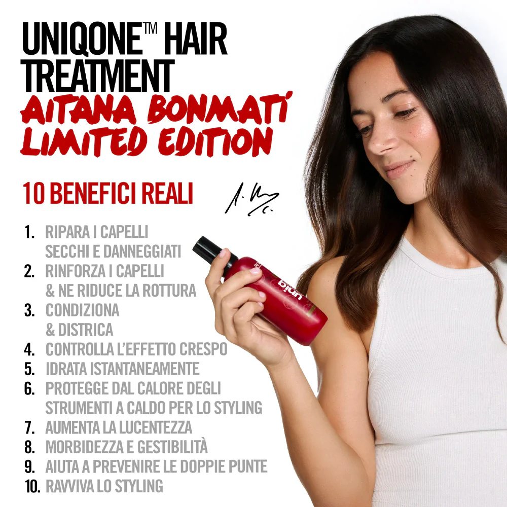 Revlon Uniqone All In One Treatment Aitana Monatì Limited Edition 150ml - trattamento senza risciacquo - Image 5