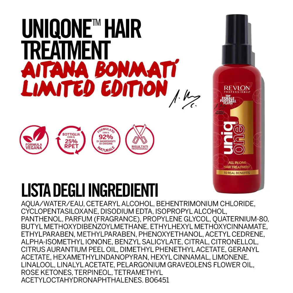 Revlon Uniqone All In One Treatment Aitana Monatì Limited Edition 150ml - trattamento senza risciacquo - Image 7