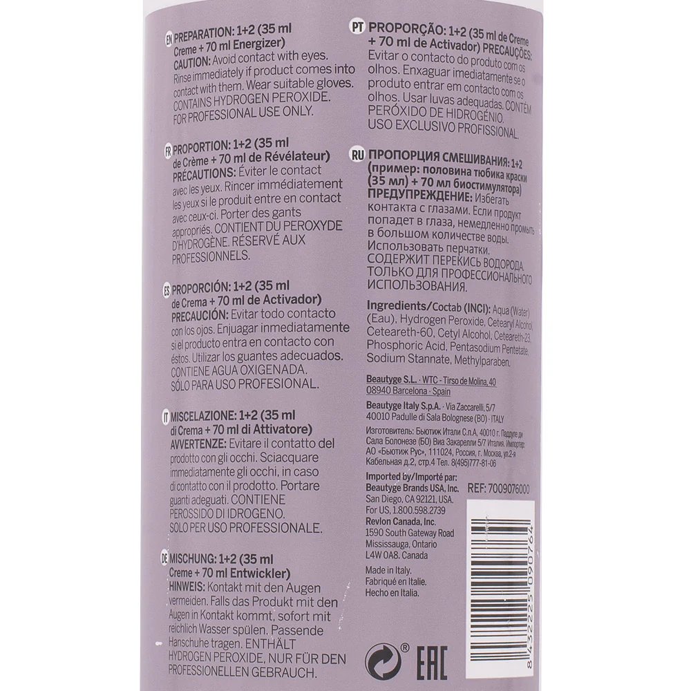 Revlon Young Color Excel Soft Energizer 3% 10vol 900ml - crema ossidante - Image 2