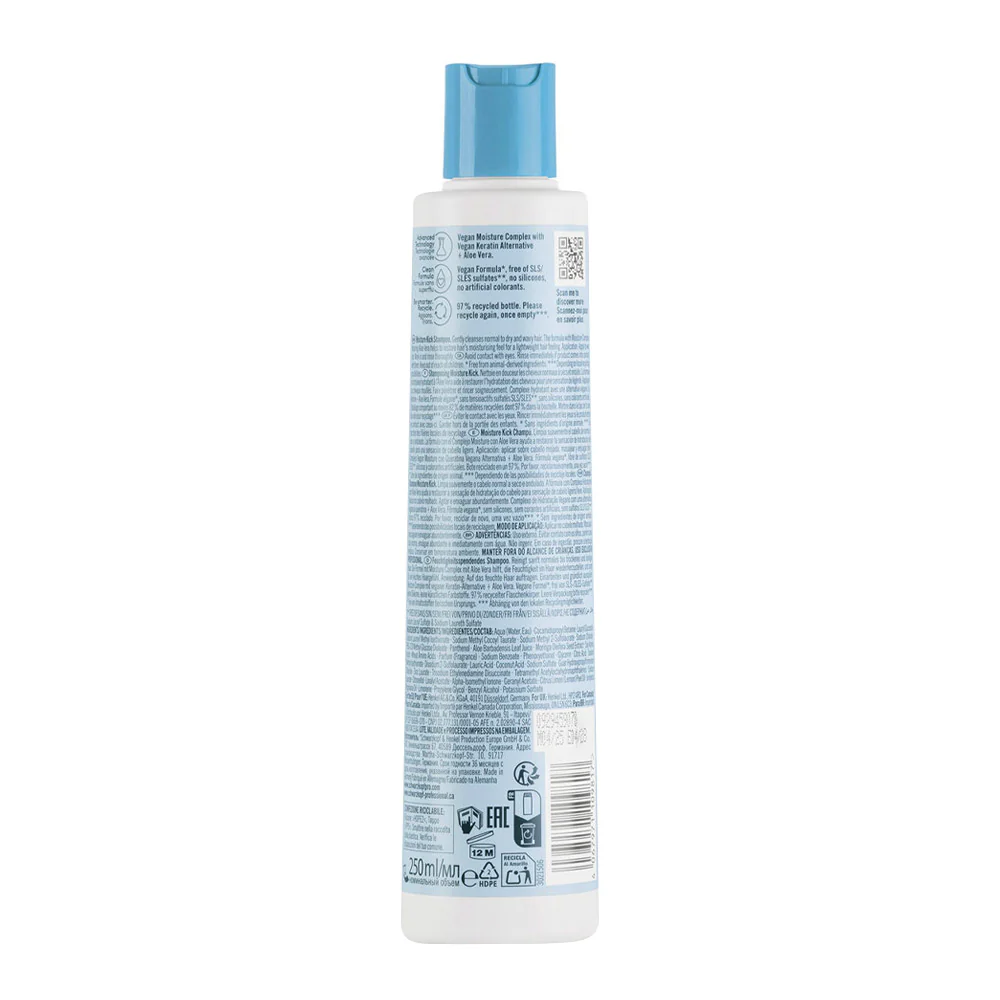 Schwarzkopf BC Bonacure Moisture Kick Shampoo Aloe Vera 250ml - shampoo per capelli secchi - Image 3