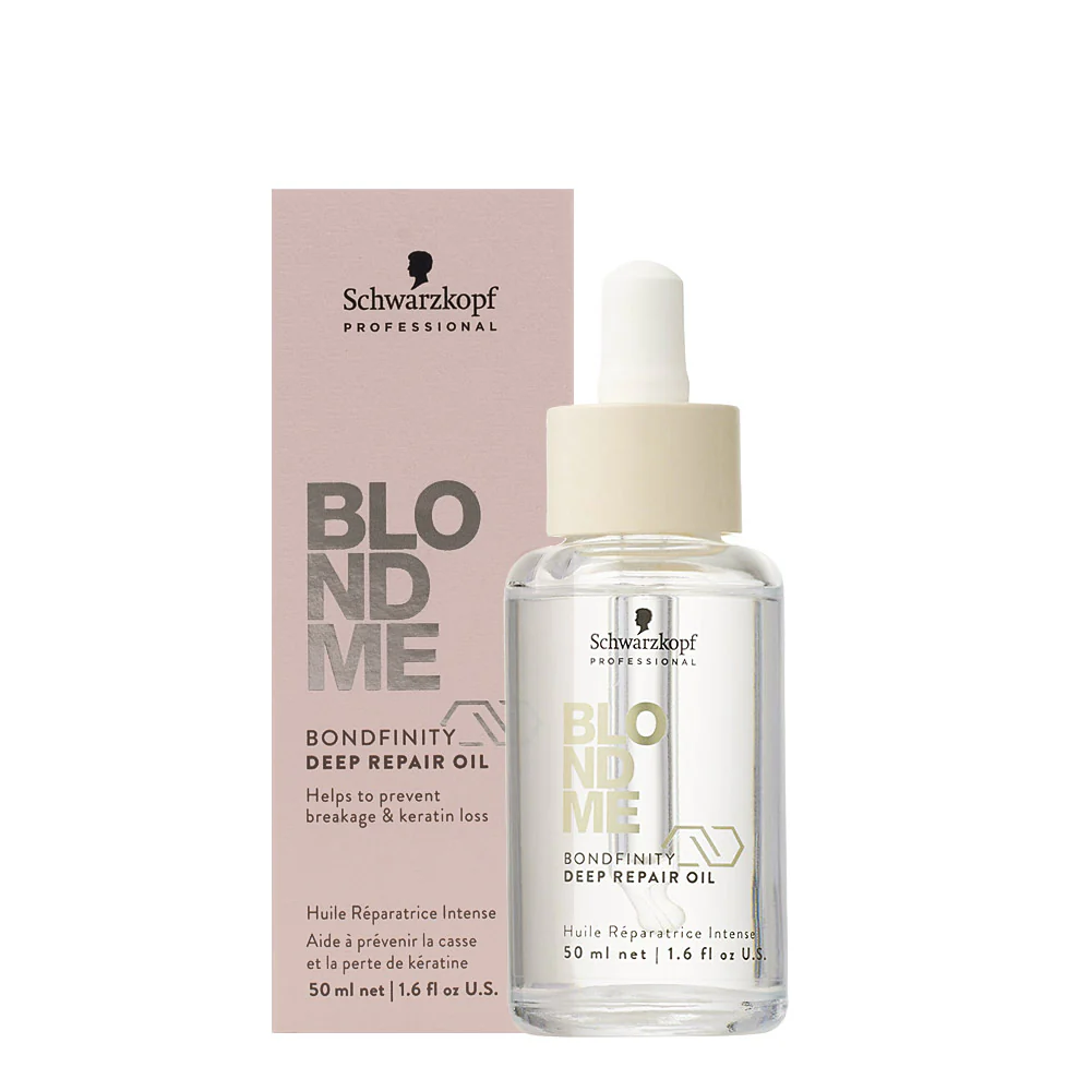 Schwarzkopf BlondMe Bondfinity DeepRepair Oil 50ml - olio riparatore - Image 2