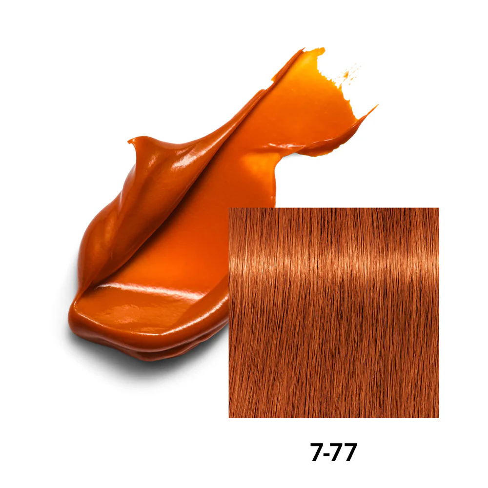 Schwarzkopf Chroma ID Color Mask 7-77 Bright Copper 300ml - maschera colorata semipermanente - Image 2