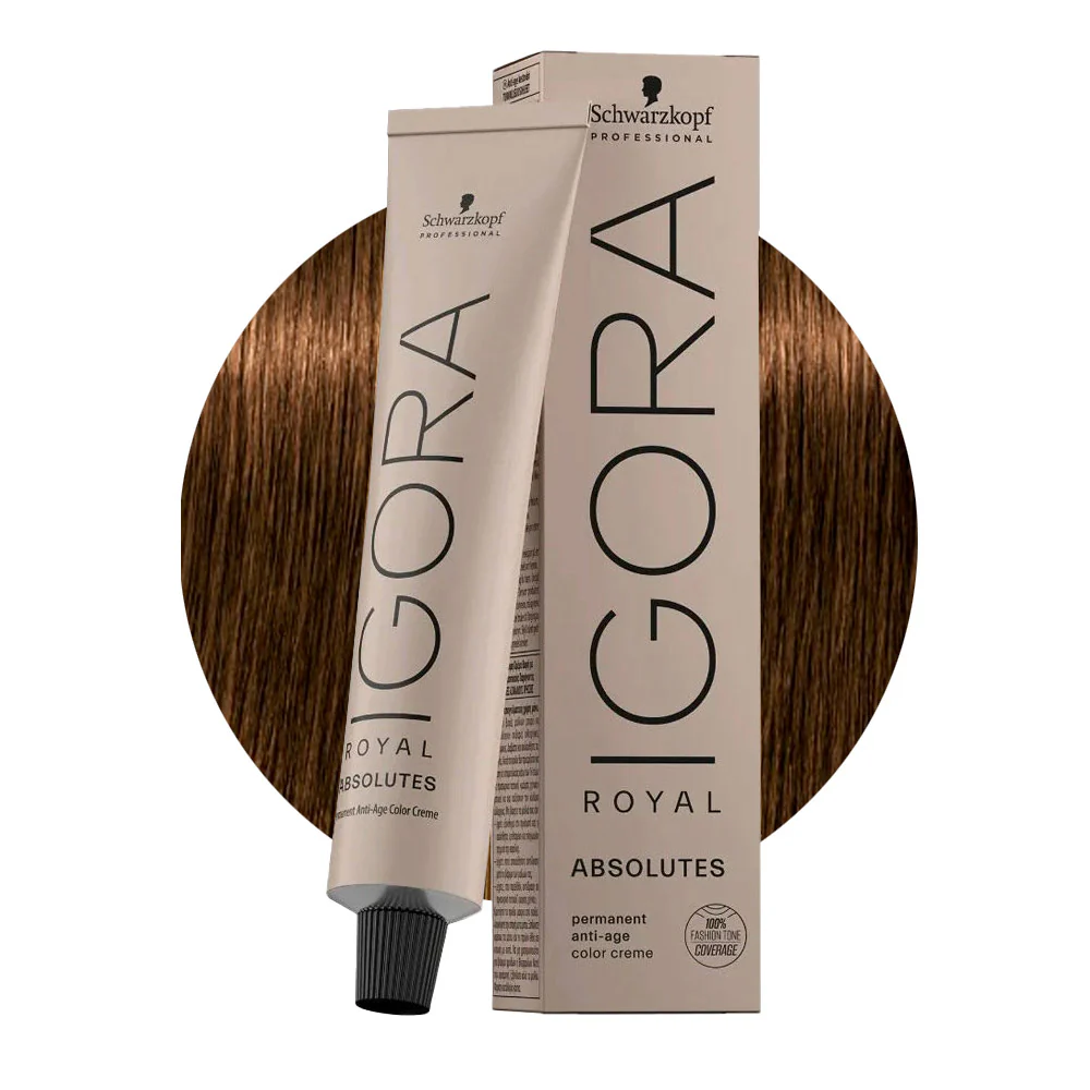 Schwarzkopf Igora Royal Absolutes 6-50 Biondo Scuro Dorato Naturale 60ml - colorazione permanente