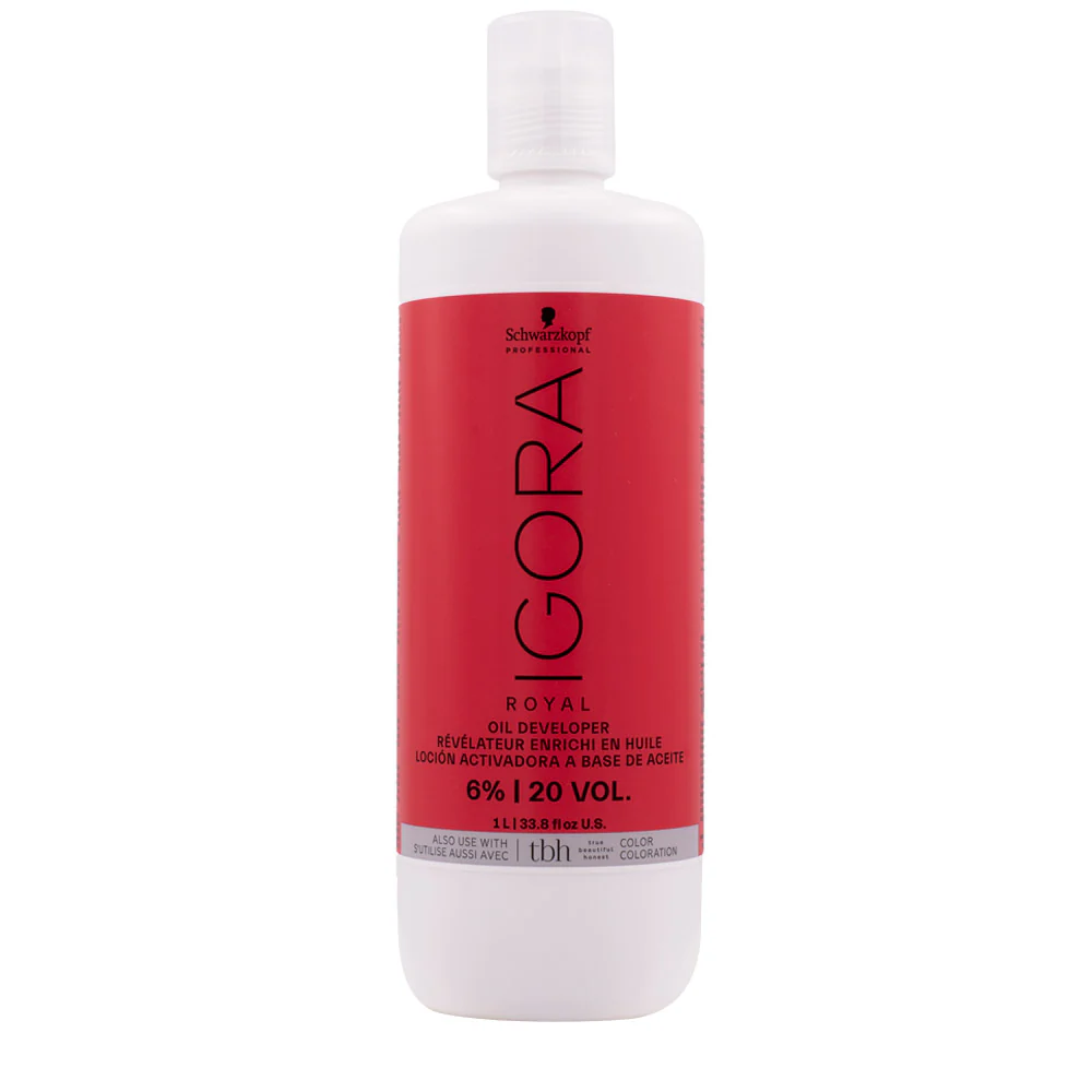 Schwarzkopf Igora Royal Oil Developer 6% 1L - ossigeno in olio