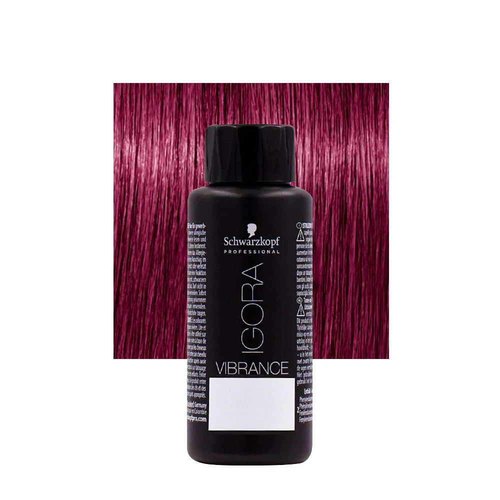 Schwarzkopf Igora Vibrance 0-89 Booster Rosso Violetto 60ml - colorazione tono su tono