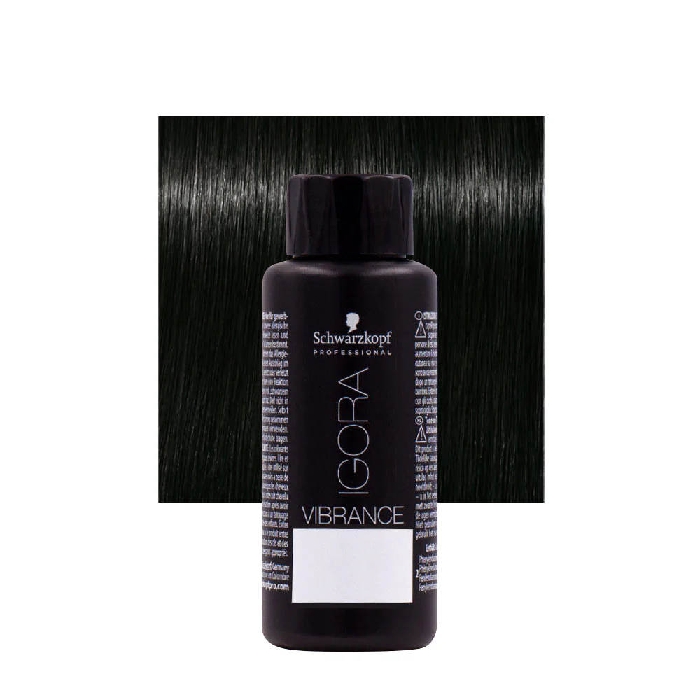 Schwarzkopf Igora Vibrance 1-0 Nero Naturale 60ml - colorazione tono su tono