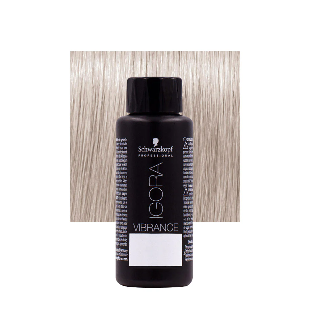 Schwarzkopf Igora Vibrance 10-1 Soft Pastel Cendrè 60ml - colorazione tono su tono