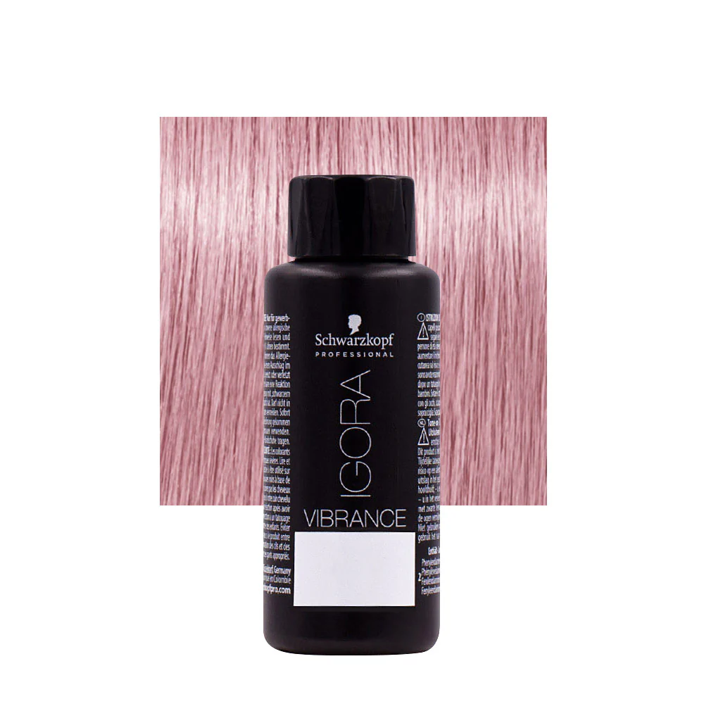 Schwarzkopf Igora Vibrance 10-19 Soft Pastel Cendrè Violetto 60ml - colorazione tono su tono - Image 3