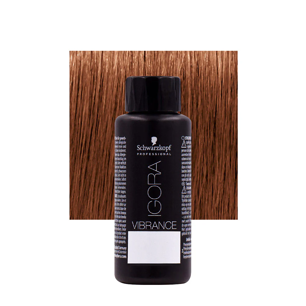 Schwarzkopf Igora Vibrance 6-78 Biondo Scuro Rame Rosso 60ml - colorazione tono su tono