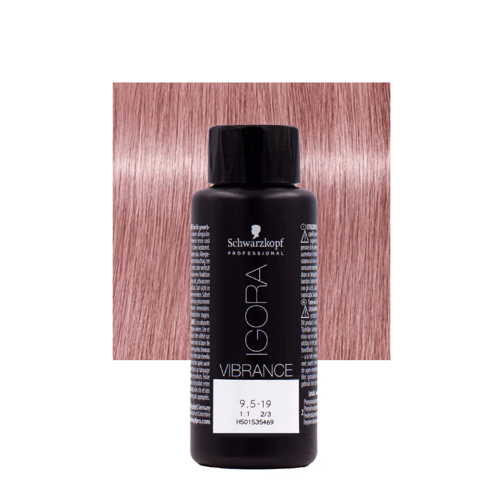 Schwarzkopf Igora Vibrance 9,5-19 Pastello Cendrè Viola 60ml - colorazione tono su tono - Image 3