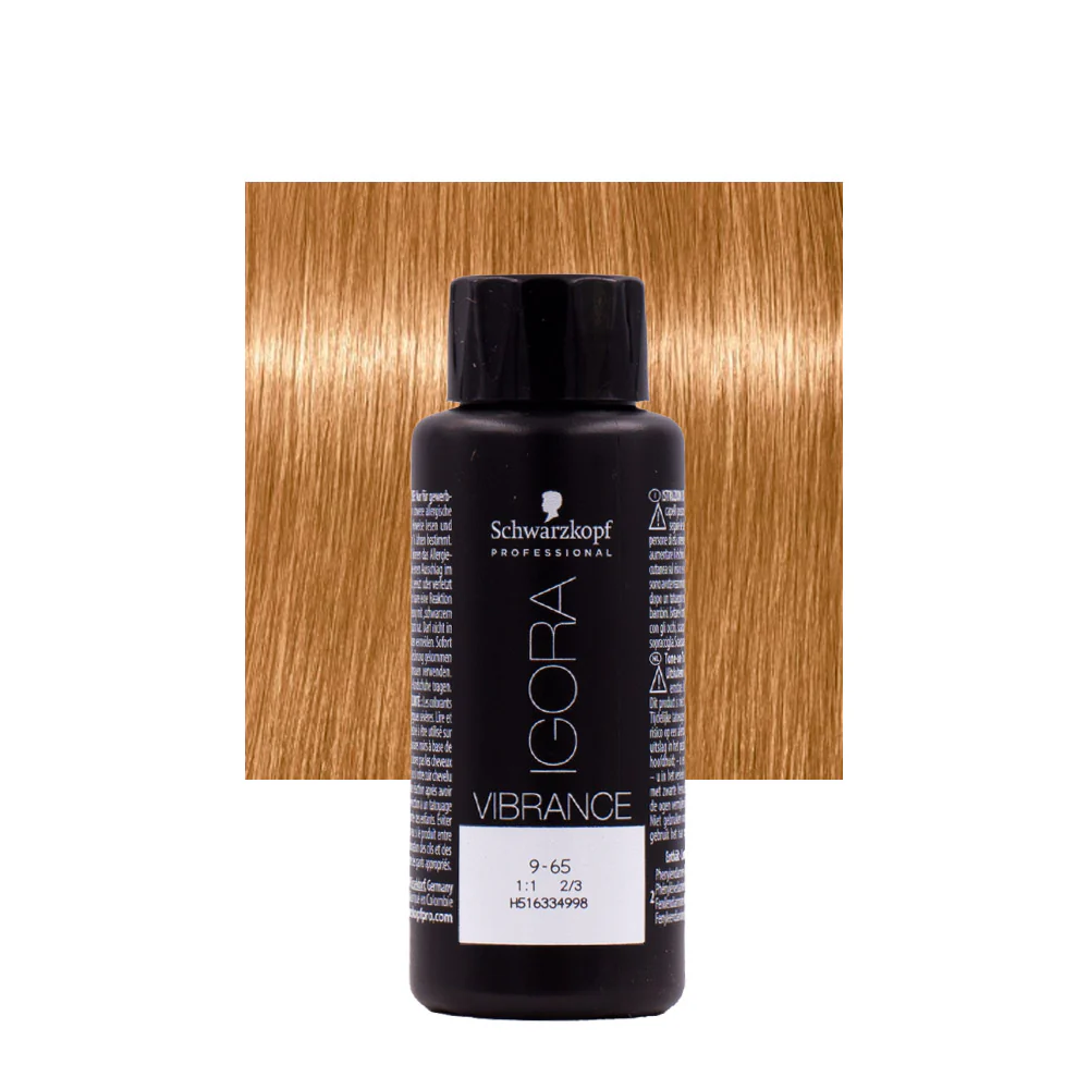 Schwarzkopf Igora Vibrance 9-65 Biondo Chiarissimo Cioccolato Dorato 60ml - colorazione tono su tono