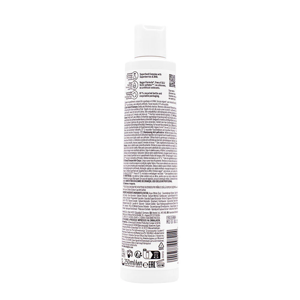 Schwarzkopf Professional BC Bonacure Scalp Care Anti-Dandruff Shampoo 250ml - shampoo anti forfora - Image 2