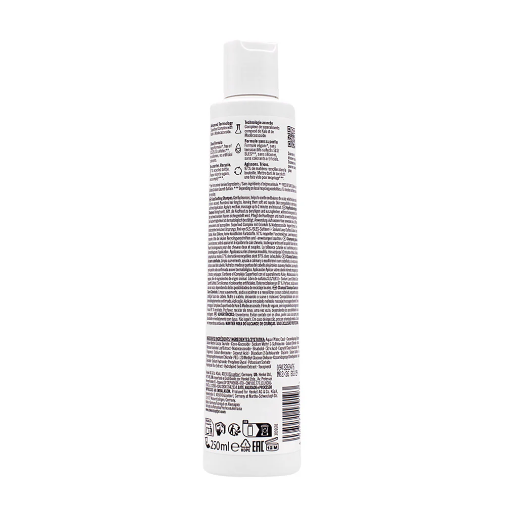 Schwarzkopf Professional BC Bonacure Scalp Care Scalp Soothing Shampoo 250ml - shampoo lenitivo - Image 2