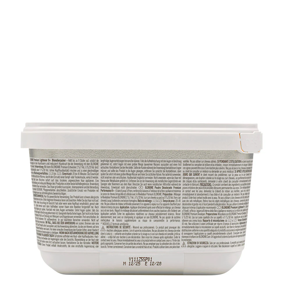 Schwarzkopf Professional Blond Me Premium Lightener 9+ 450gr - polvere decolorante - Image 2