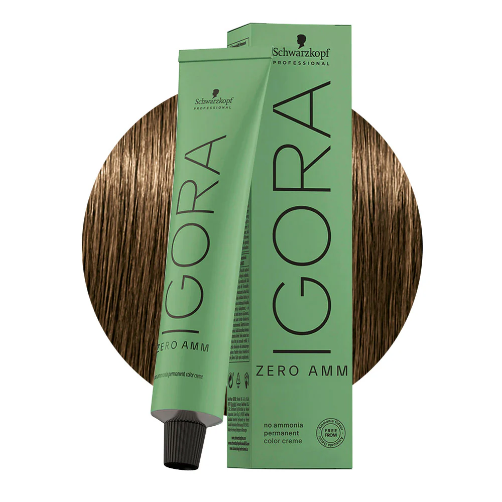Schwarzkopf Professional Igora Zero Amm 5-0 Castano Chiaro Naturale 60ml - colorazione permanente senza ammoniaca