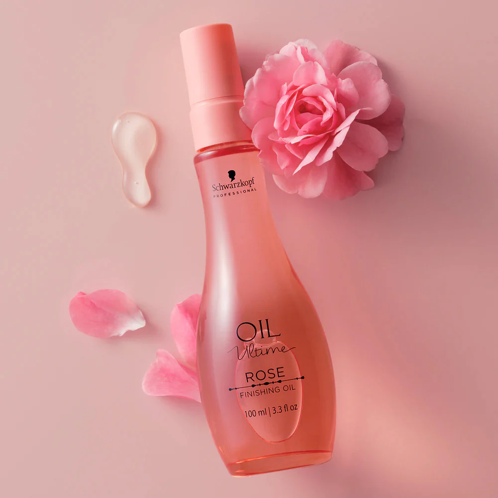 Schwarzkopf Professional Oil Ultime Rose Oil 100ml - capelli fini - Image 2