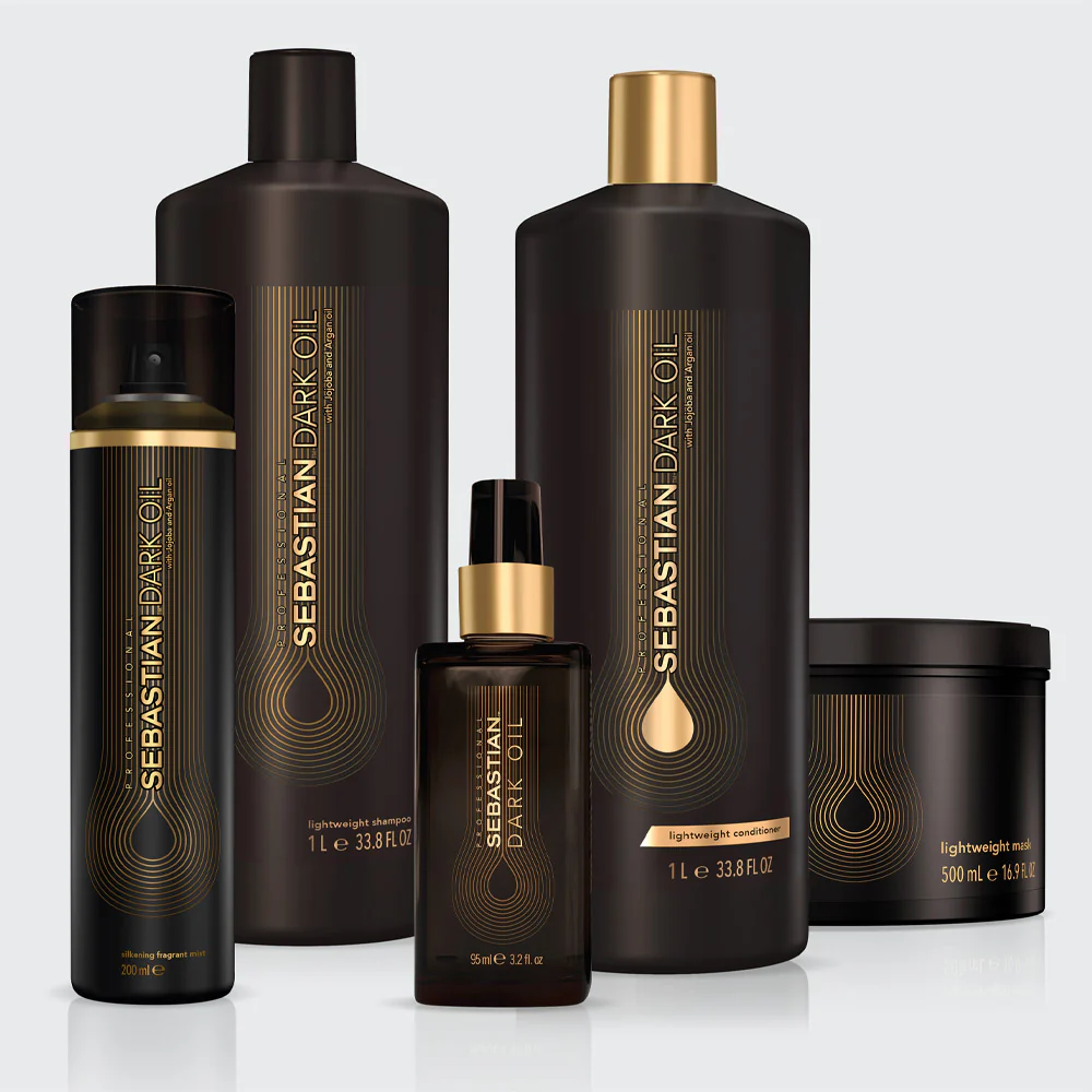 Sebastian Dark Oil Lightweight Conditioner 1000ml - balsamo nutriente districante - Image 2