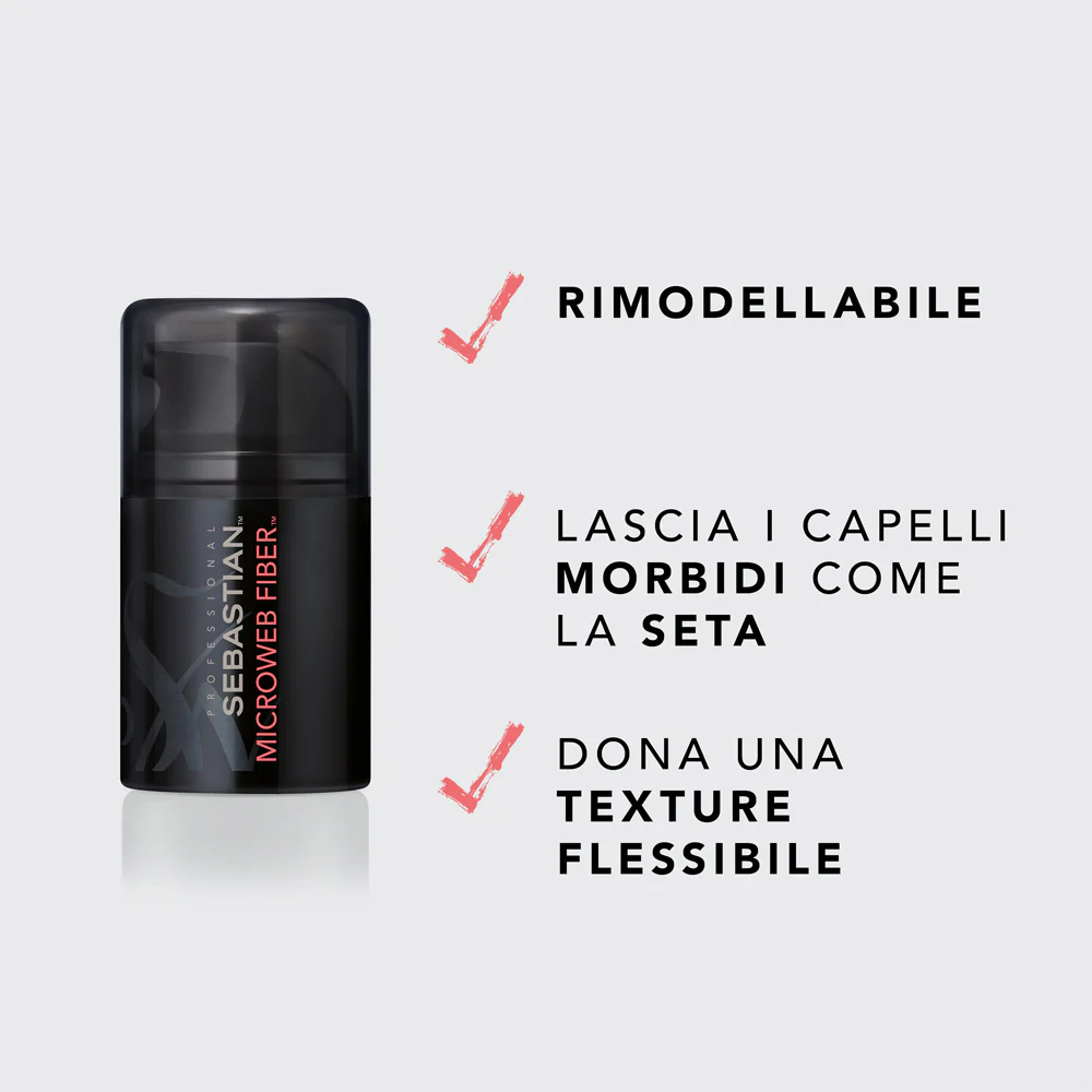 Sebastian Form Microweb Fiber 45ml - cera modellante - Image 3