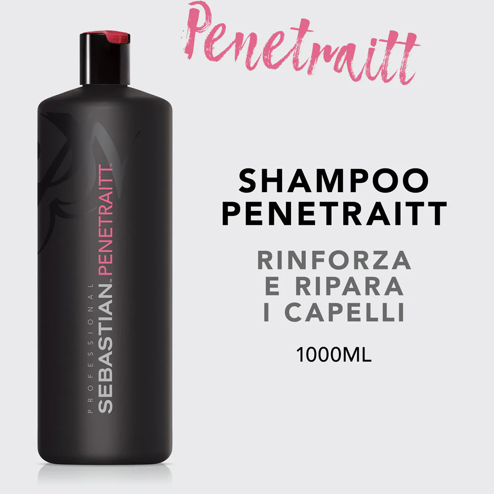Sebastian Foundation Penetraitt Shampoo 1000ml - shampoo riparatore - Image 2