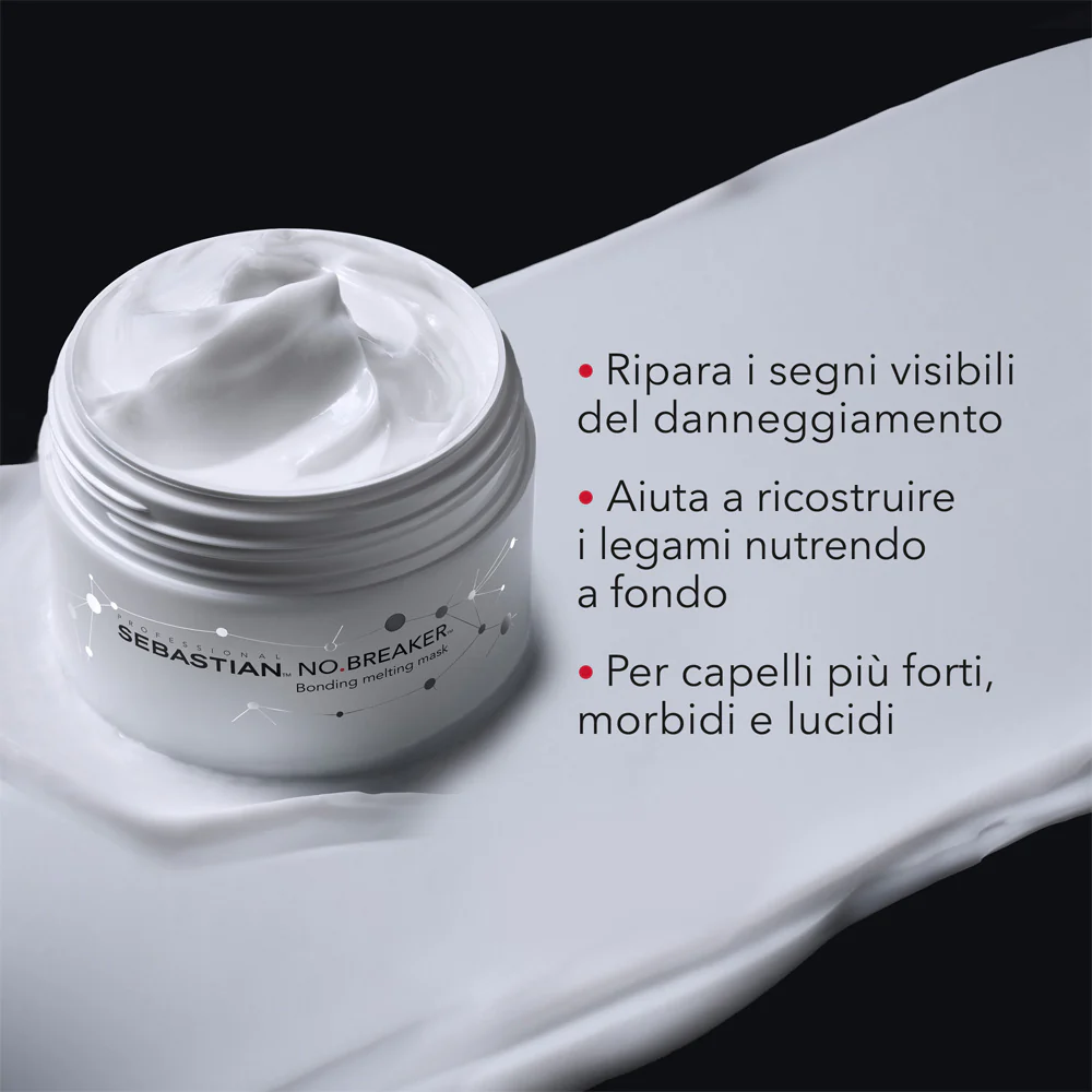 Sebastian No Breaker Bonding Melting Mask 150ml - maschera capelli danneggiati - Image 4