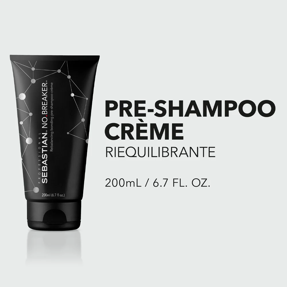 Sebastian No Breaker Rebalancing Bonding Pre-Shampoo Cream 200ml - pre shampoo capelli danneggiati - Image 3