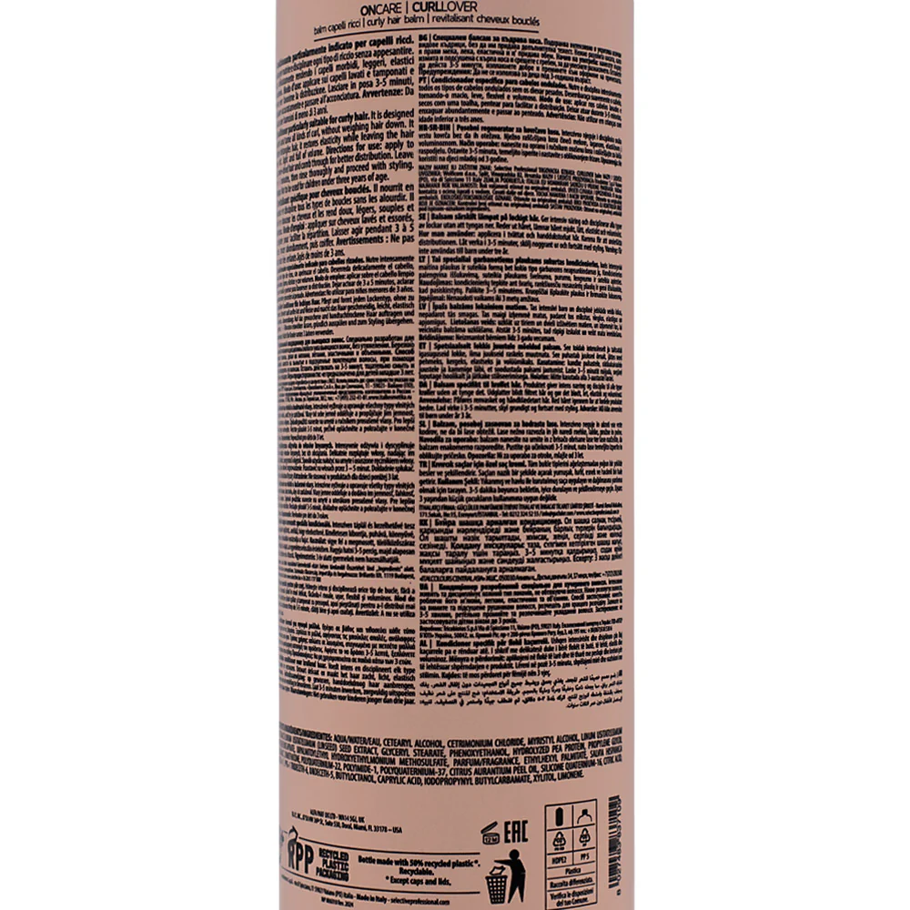 Selective Professional Curllover Conditioner 1000ml - balsamo per capelli ricci - Image 2