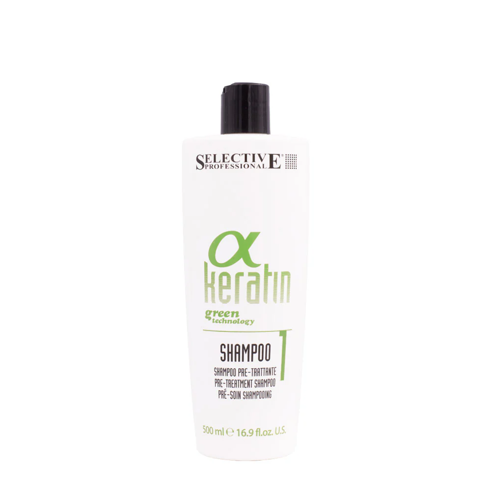 Selective Professional α Keratin Pre-Treatment 500ml - shampoo purificante pre-trattante