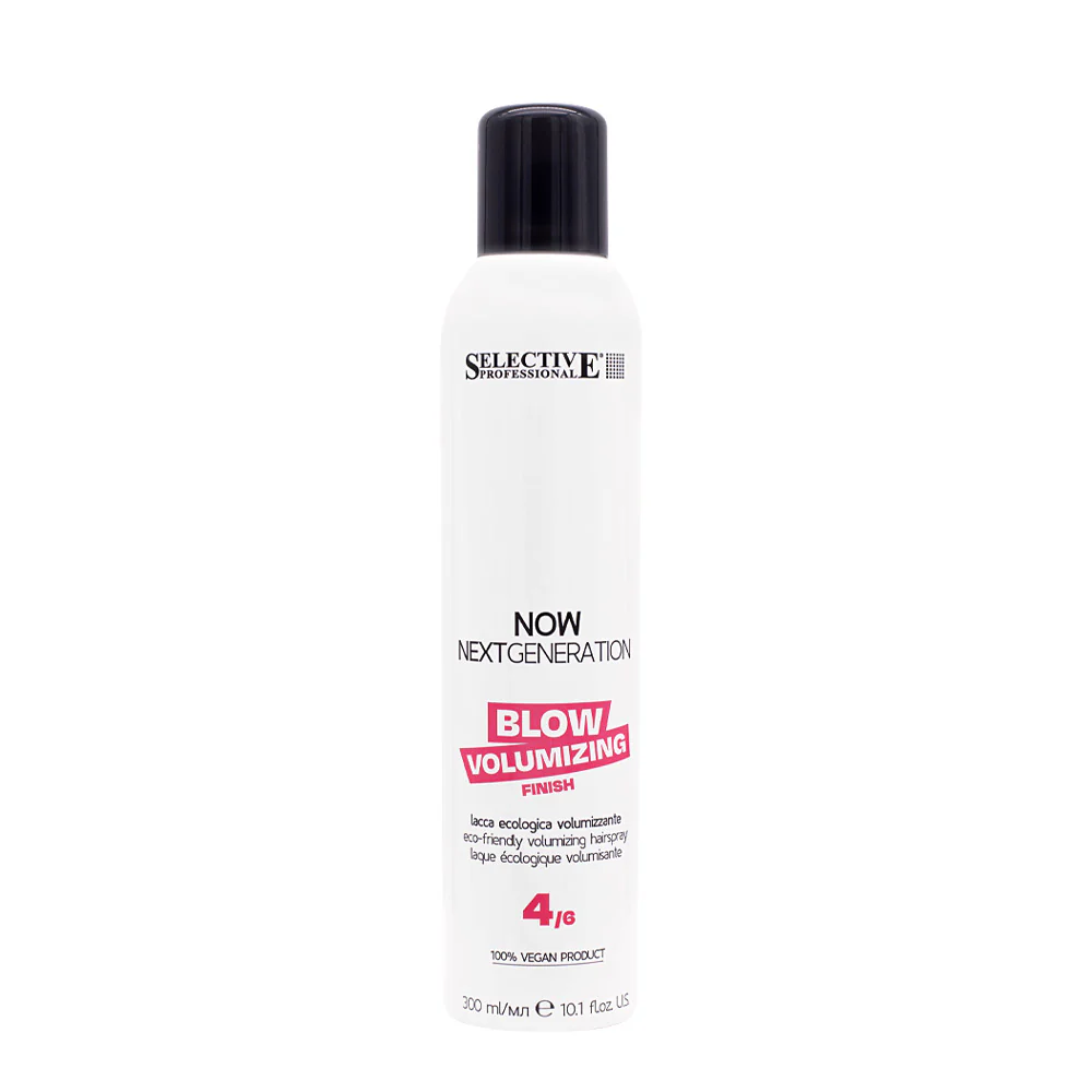 Selective Professional Now Next Generation Blow Volumizing Finish 4/6 300ml - lacca volumizzante