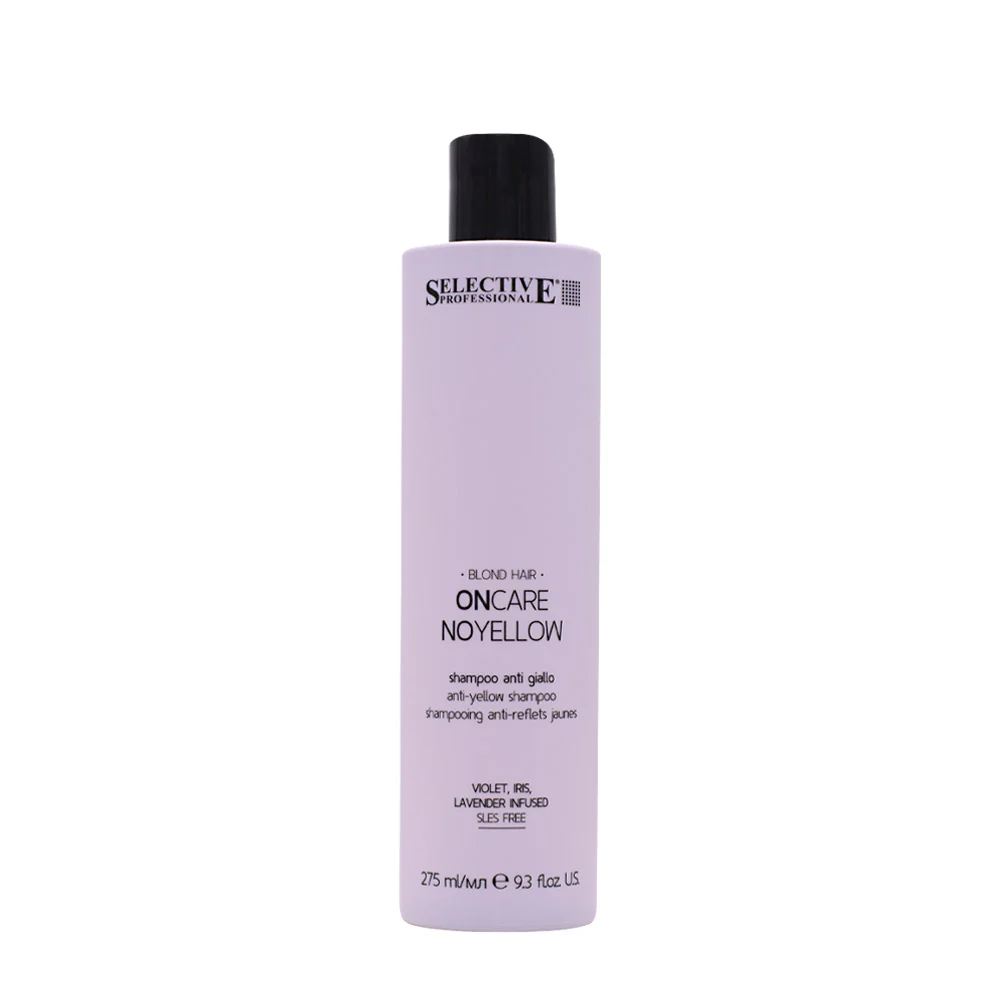 Selective Professional On Care No Yellow Shampoo 275ml - shampoo anti giallo