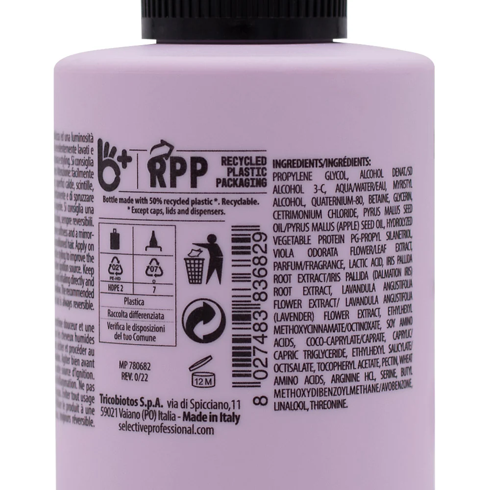 Selective Professional On Care No Yellow Super Blond 100ml - trattamento disciplinante laminante - Image 3