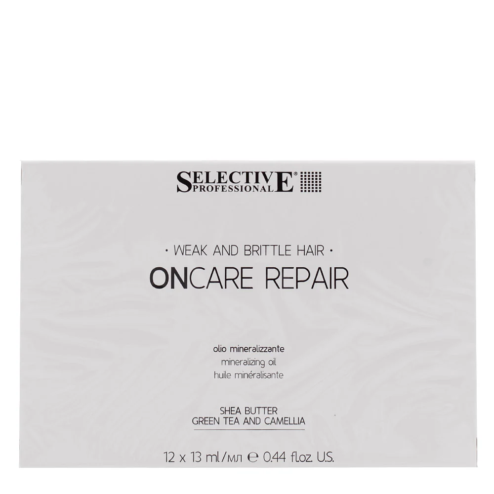 Selective Professional On Care Repair Mineralizing Oil 12x13ml - olio mineralizzante