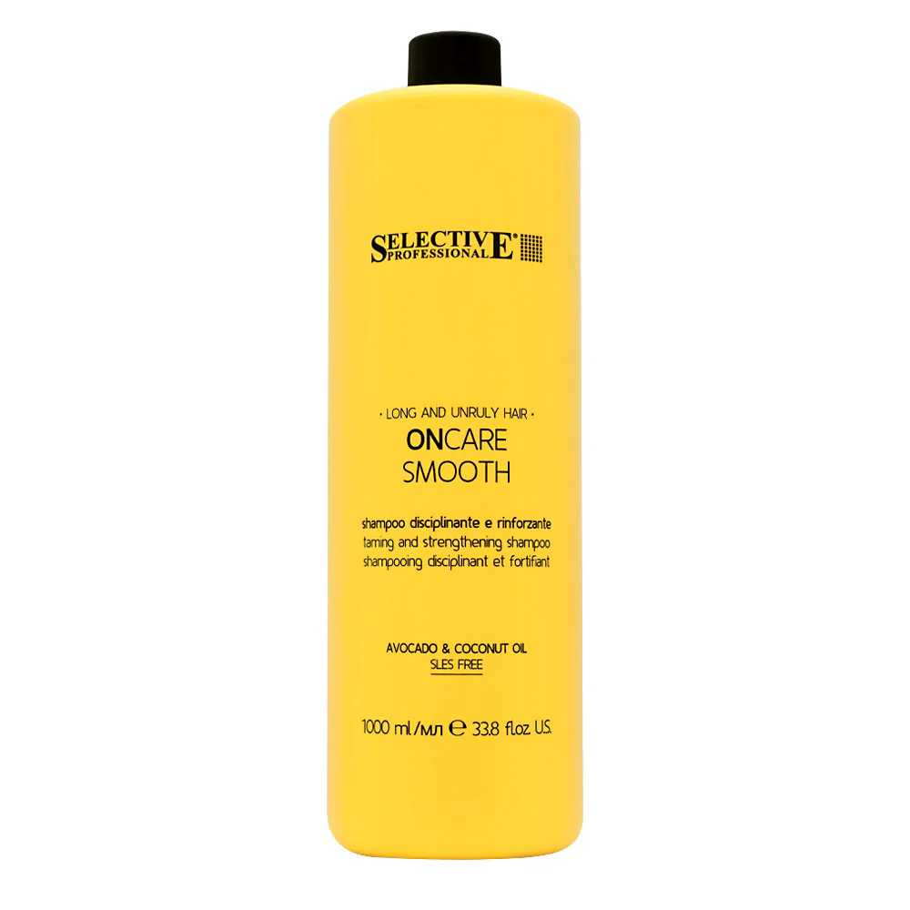Selective Professional OnCare Smooth Shampoo 1000ml - shampoo disciplinante per capelli lunghi