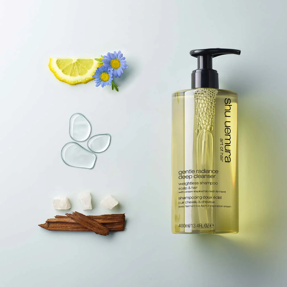 Shu Uemura Deep Cleansers Gentle Radiance Shampoo 400ml - shampoo per tutti i tipi di capelli - Image 6
