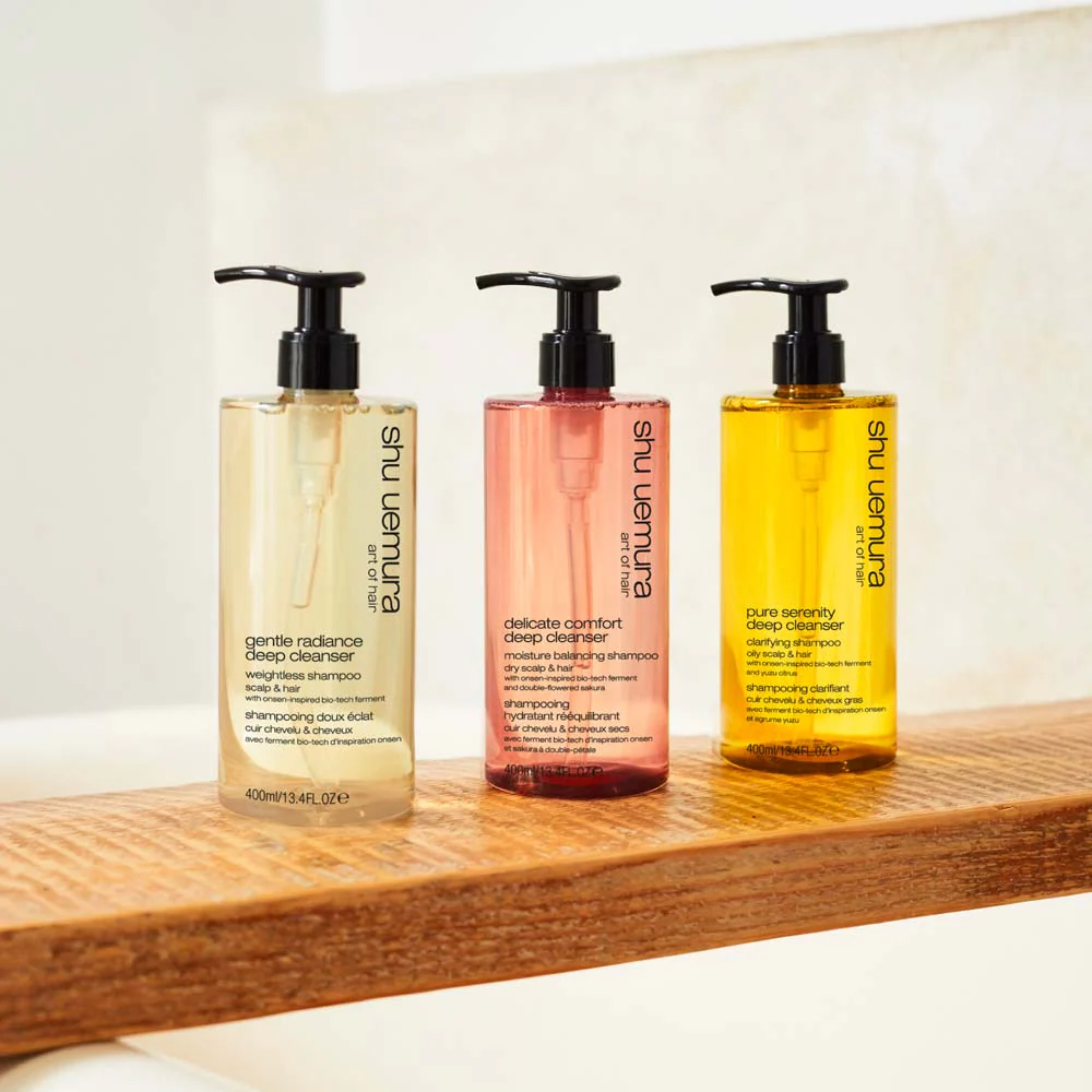 Shu Uemura Deep Cleansers Gentle Radiance Shampoo 400ml - shampoo per tutti i tipi di capelli - Image 8